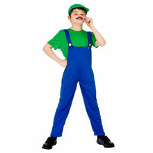 Load image into Gallery viewer, Various Mario Plumber Kids Costumes