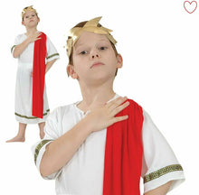 Load image into Gallery viewer, Roman Emperor Child Costume Greek Toga Boys Book Week Fancy Dress