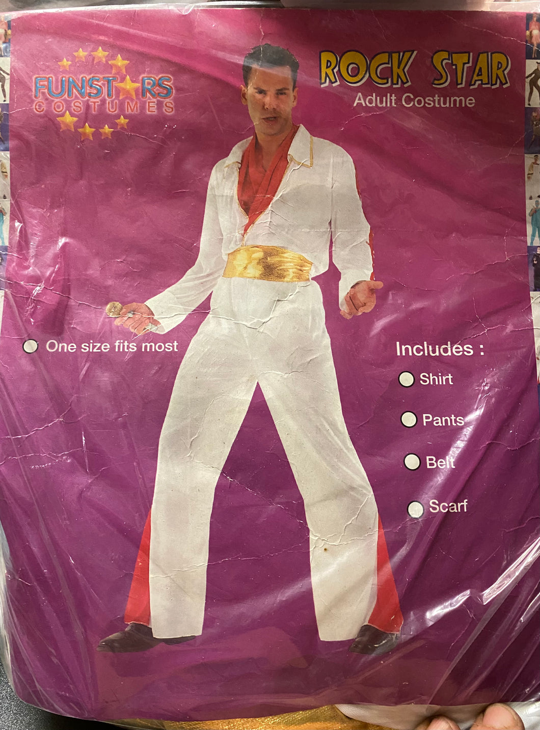 White Rock Star Elvis