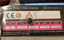 Load image into Gallery viewer, Child Scary Clown
