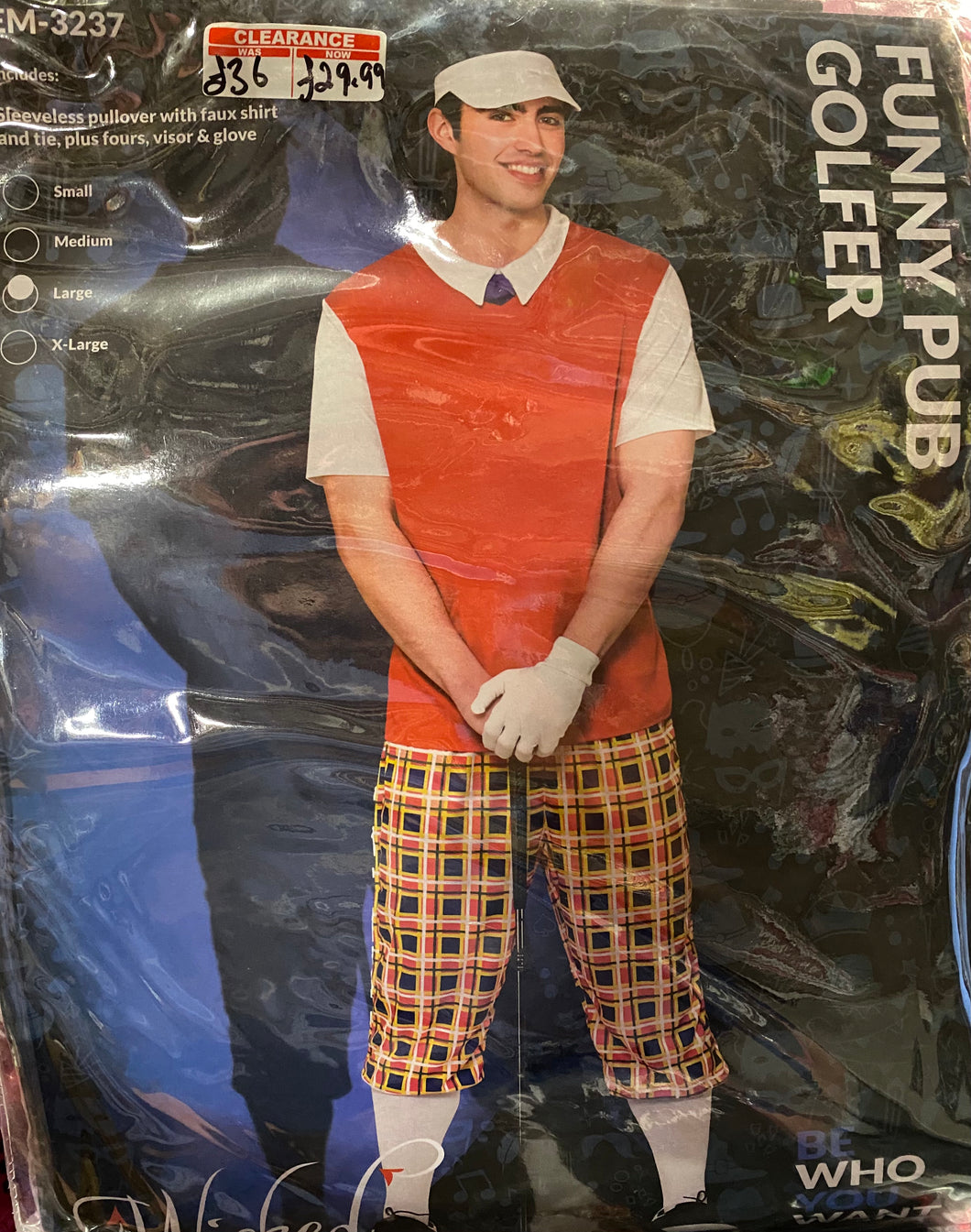 Funny Pub Golfer