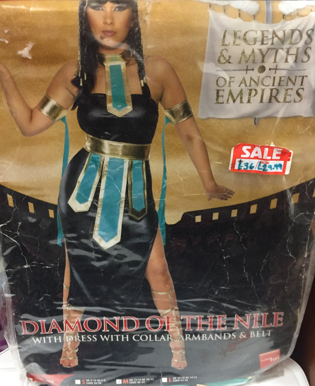 Diamond of the nile costume