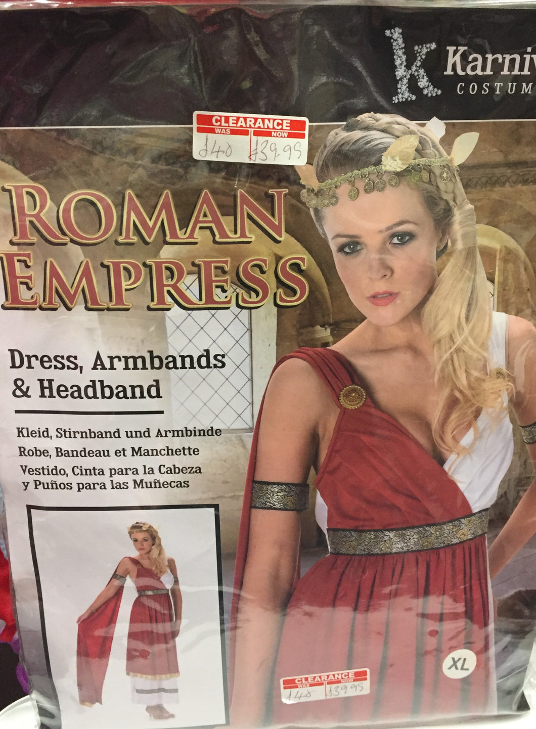 Roman Empress costume
