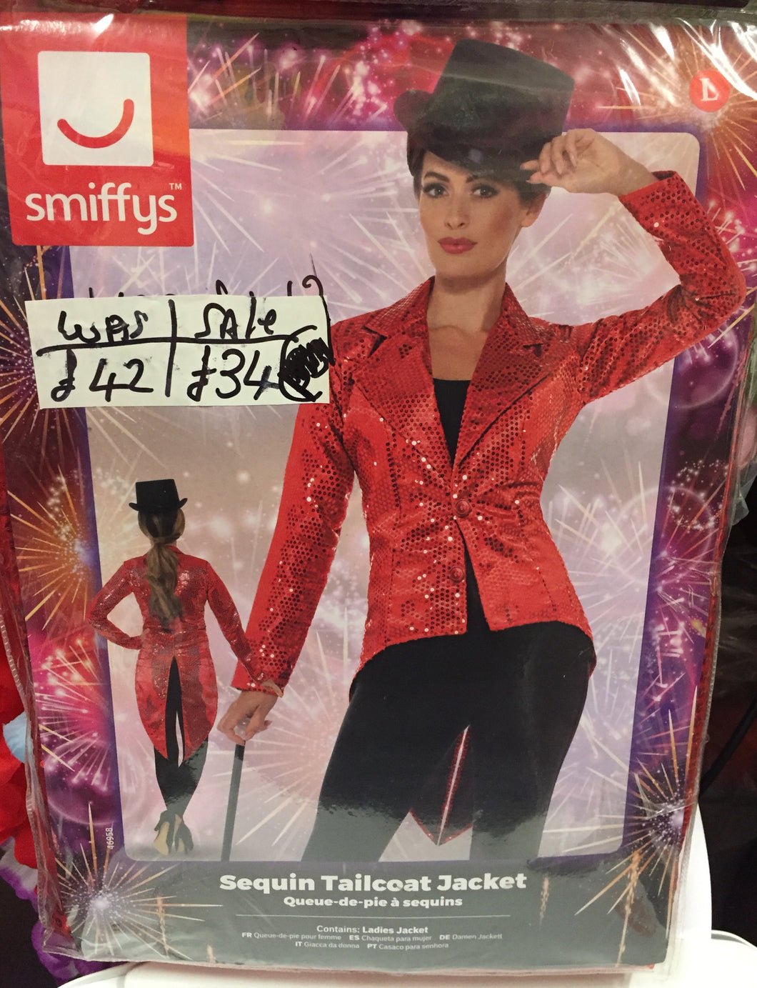 Sequin Tailcoat Jacket