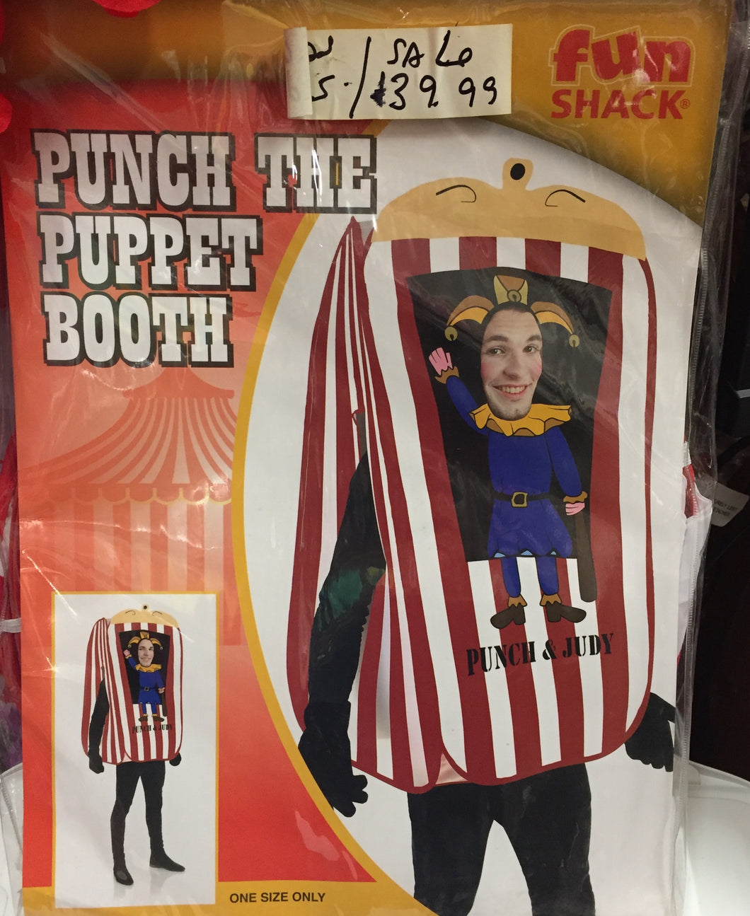 Punch the puppet booth costume