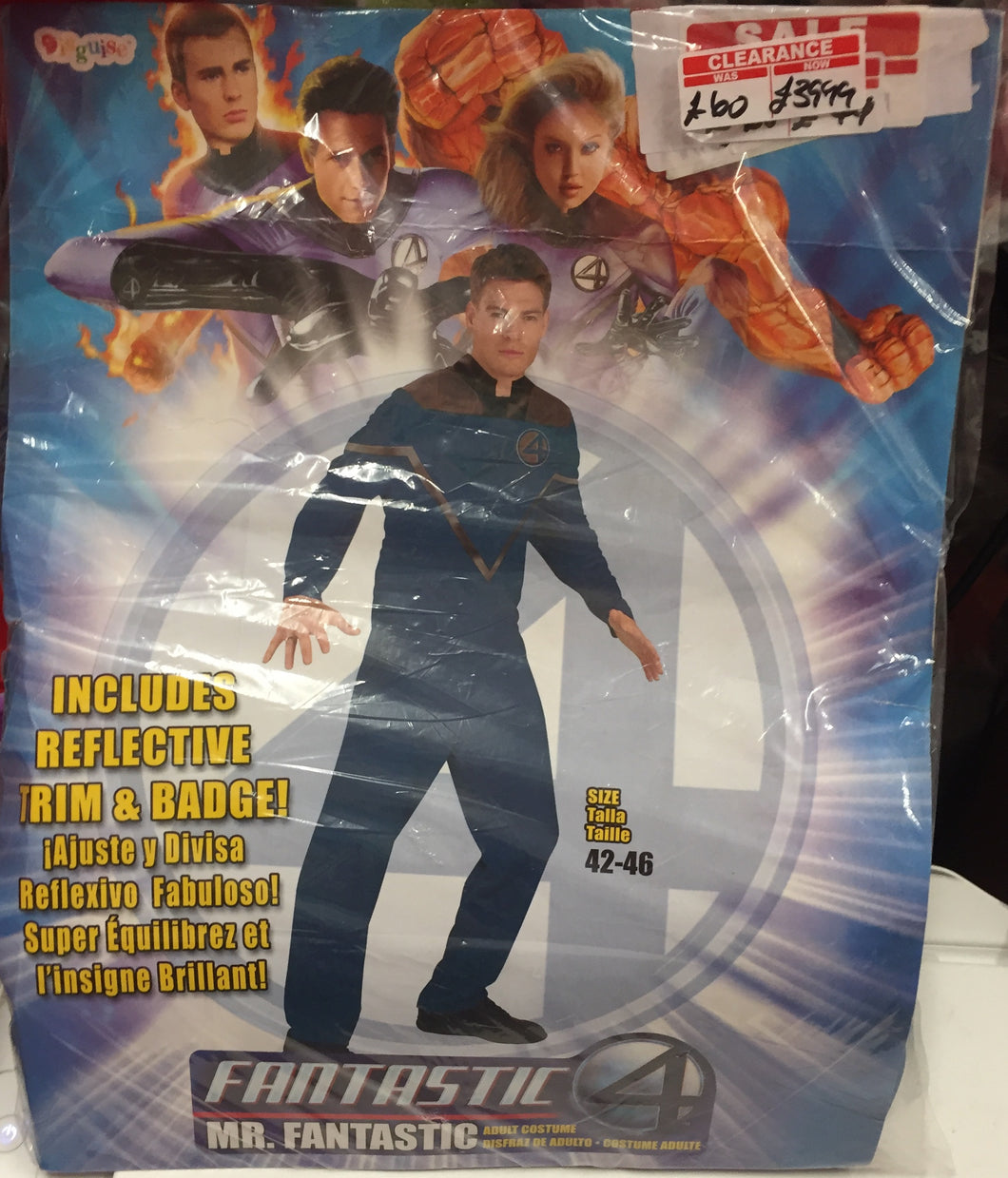 Mr Fantastic costume