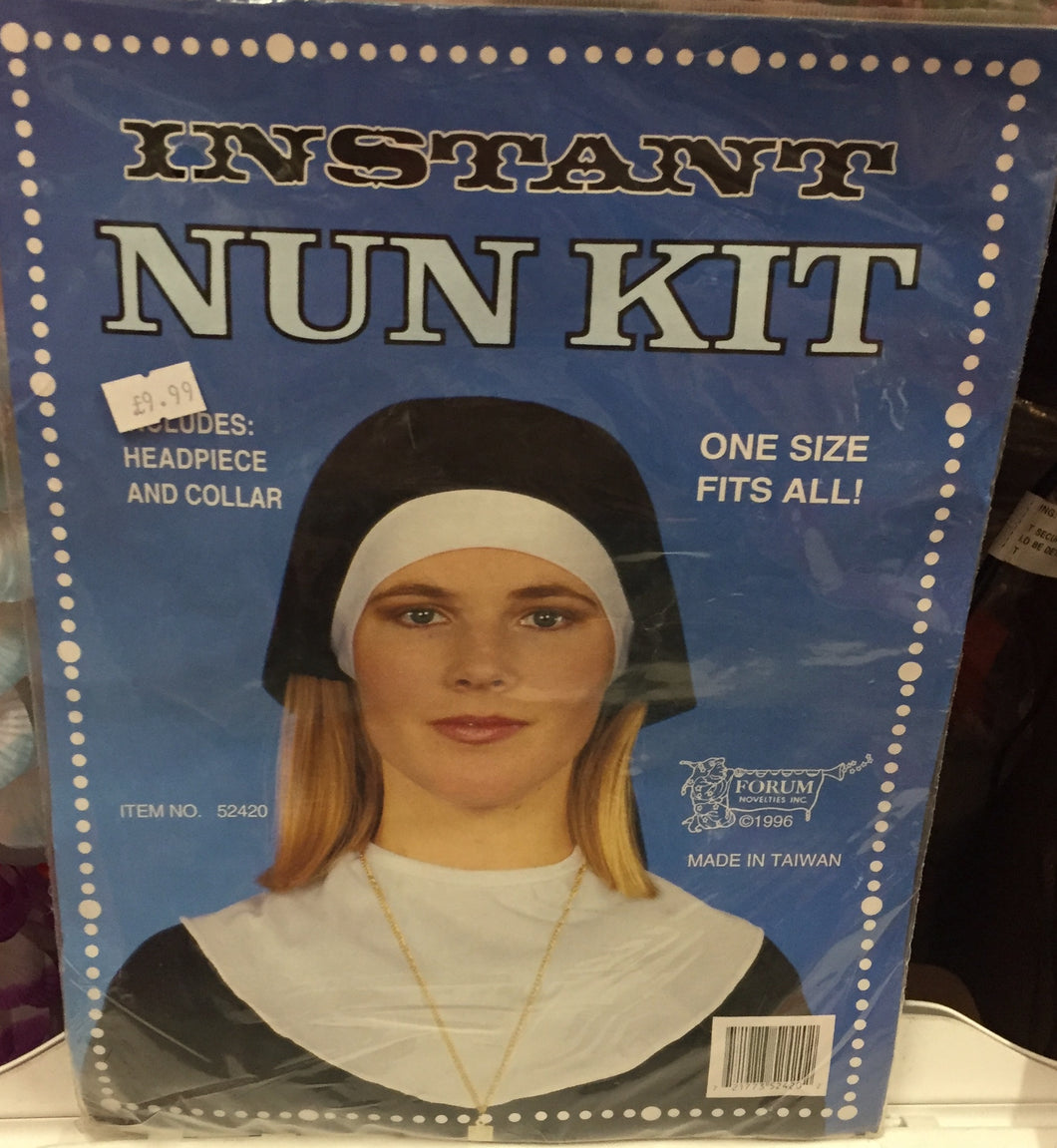 Nun / Nurse Instant Costume Kit