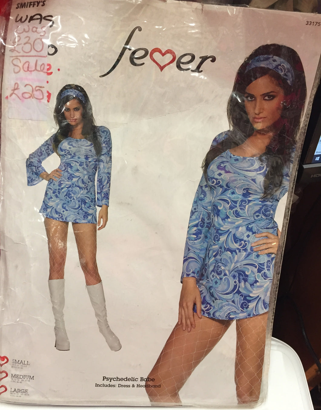 Psychedelic Babe costume