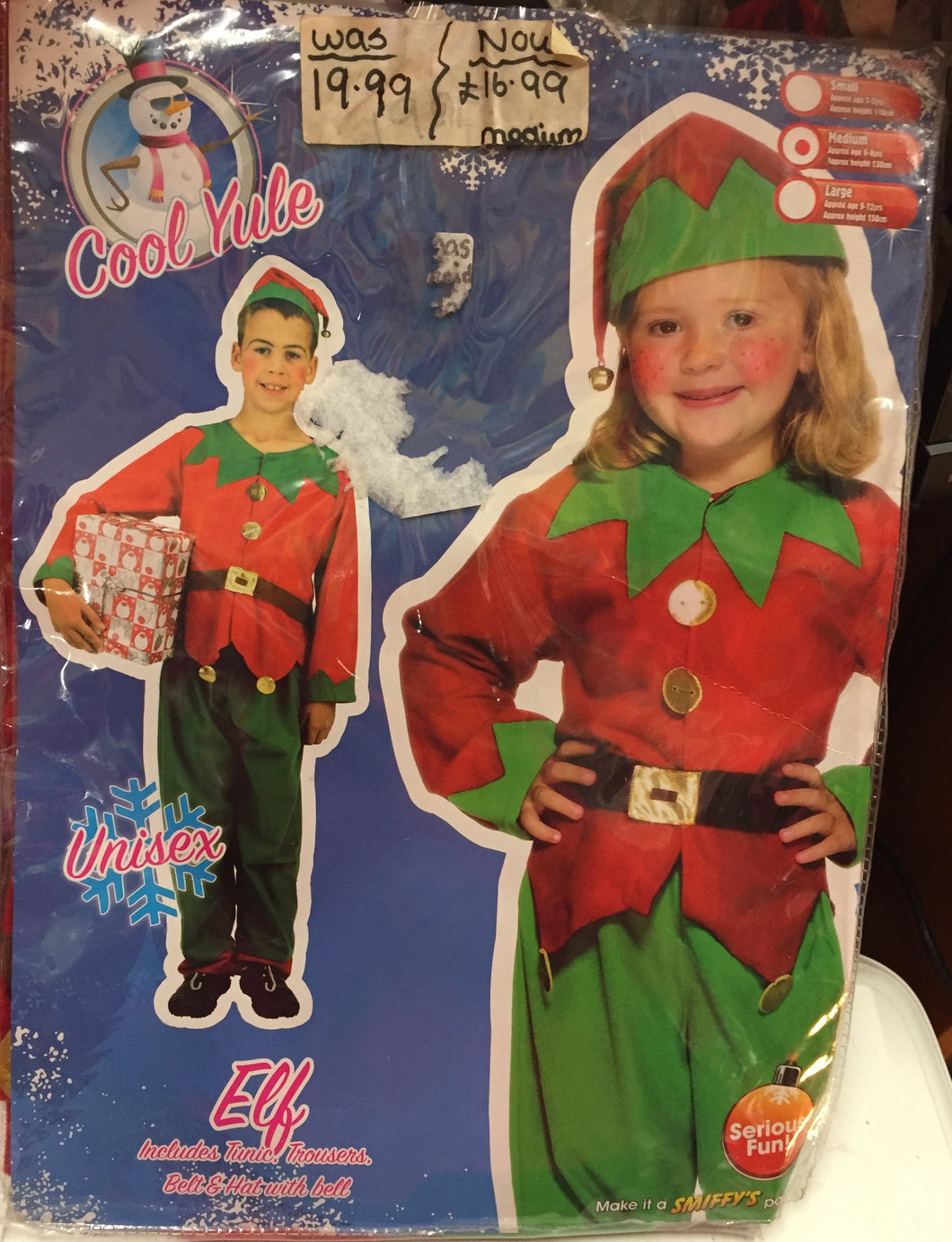 Kids Elf Costume