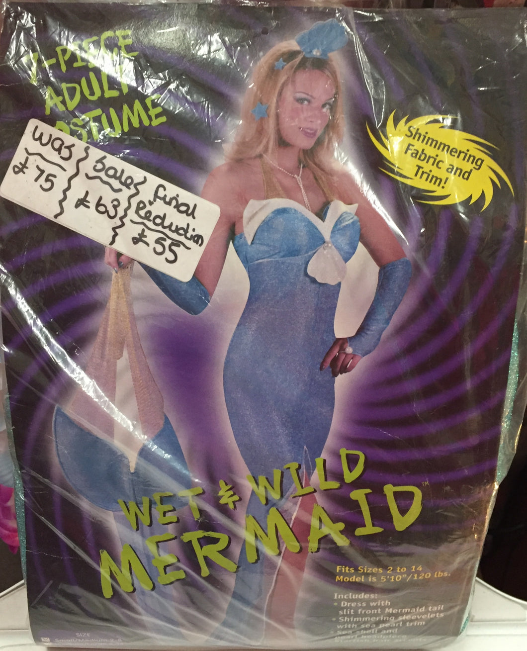 Wet & Wild Mermaid costume