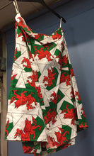Load image into Gallery viewer, Ladies Welsh Skirt with Dragon Print
