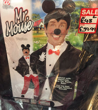 Load image into Gallery viewer, Mr Mouse Adult Costume
