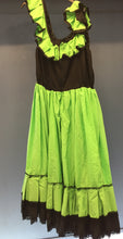 Load image into Gallery viewer, Green &amp; Black Ladies Gown
