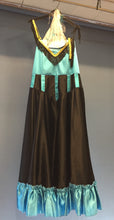Load image into Gallery viewer, Ladies Blue &amp; Black Gown with Hairband
