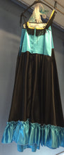 Load image into Gallery viewer, Ladies Blue &amp; Black Gown with Hairband
