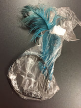 Load image into Gallery viewer, Ladies Blue &amp; Black Gown with Hairband
