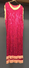 Load image into Gallery viewer, Ladies Handmade Pink Sequin Dress
