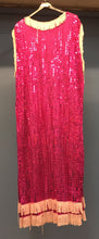 Load image into Gallery viewer, Ladies Handmade Pink Sequin Dress

