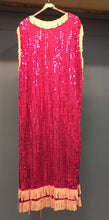 Load image into Gallery viewer, Ladies Handmade Pink Sequin Dress
