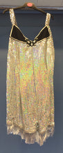Load image into Gallery viewer, Silver Sequin Dress - Handmade
