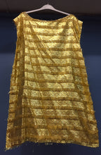 Load image into Gallery viewer, Ladies Gold fringed Dress
