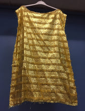Load image into Gallery viewer, Ladies Gold fringed Dress
