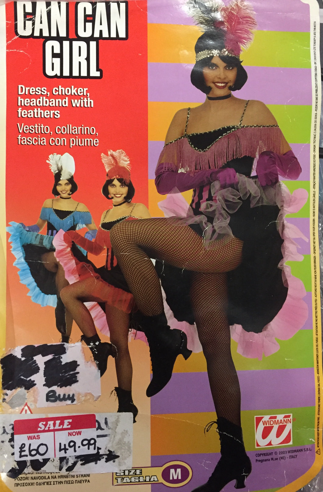 Can Can Girl Costume