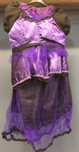 Load image into Gallery viewer, Ladies Purple &amp; Black Top &amp; Skirt 2 Piece Costume

