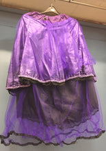 Load image into Gallery viewer, Ladies Purple &amp; Black Top &amp; Skirt 2 Piece Costume
