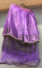 Load image into Gallery viewer, Ladies Purple &amp; Black Top &amp; Skirt 2 Piece Costume
