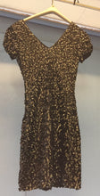 Load image into Gallery viewer, Ladies Black Sequin Dress
