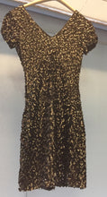 Load image into Gallery viewer, Ladies Black Sequin Dress
