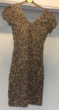 Load image into Gallery viewer, Ladies Black Sequin Dress

