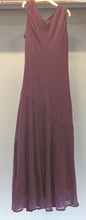 Load image into Gallery viewer, Ladies Purple dress with bead detail
