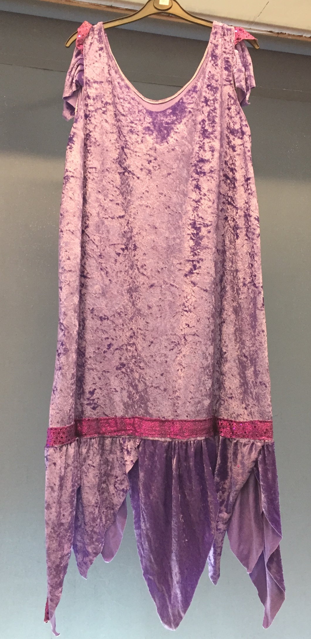 Purple Handmade Charleston Dress
