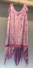Load image into Gallery viewer, Purple Handmade Charleston Dress
