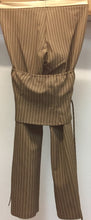 Load image into Gallery viewer, Ladies Pinstripe Halter neck Top and Trousers 2 Piece set
