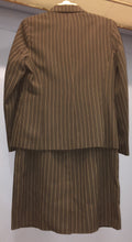 Load image into Gallery viewer, Ladies 2 Piece Pinstripe Jacket and Dress Set
