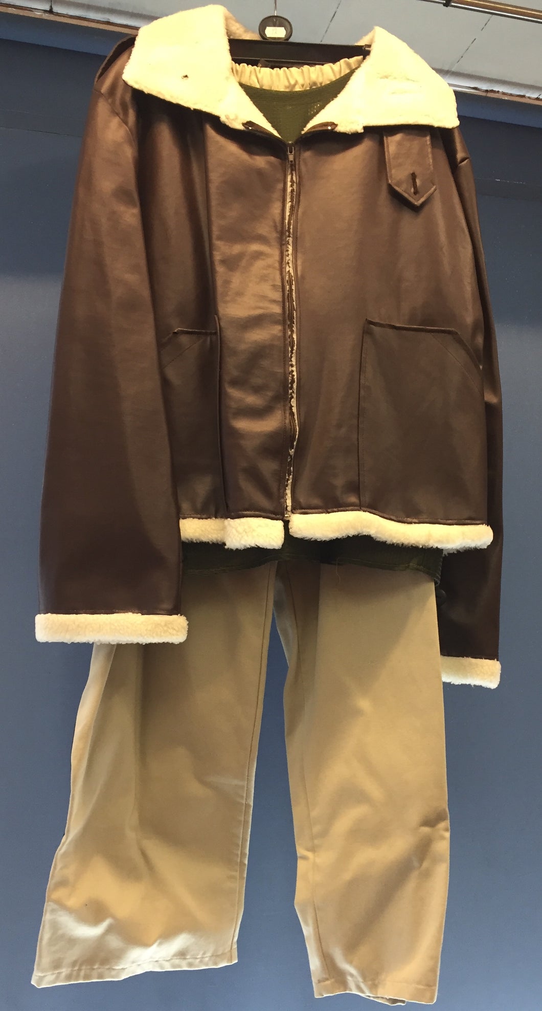 3 Piece Adult Aviator Costume