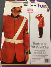 Load image into Gallery viewer, Fun Shack Adult Boer War British Soldier Costume

