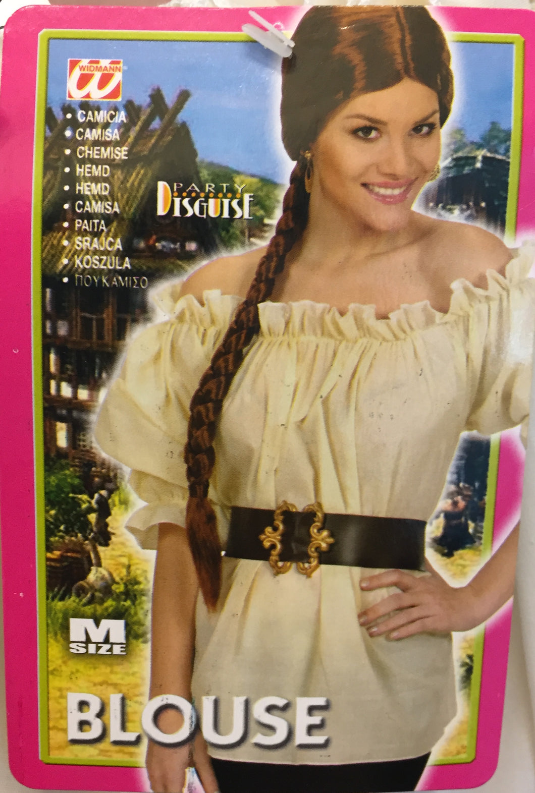 Widmann Ladies Blouse - Gypsy/Wench/Pirate costumes, size medium