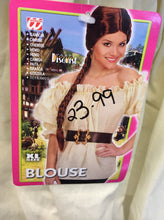 Load image into Gallery viewer, Widmann Ladies Blouse - Gypsy/Wench/Pirate costumes, size medium
