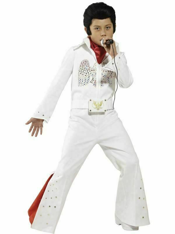 Boys Elvis Costume 50s Rock & Roll American Eagle