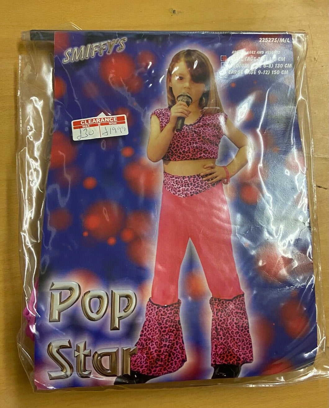 Smiffys Girls Pop Star Costume