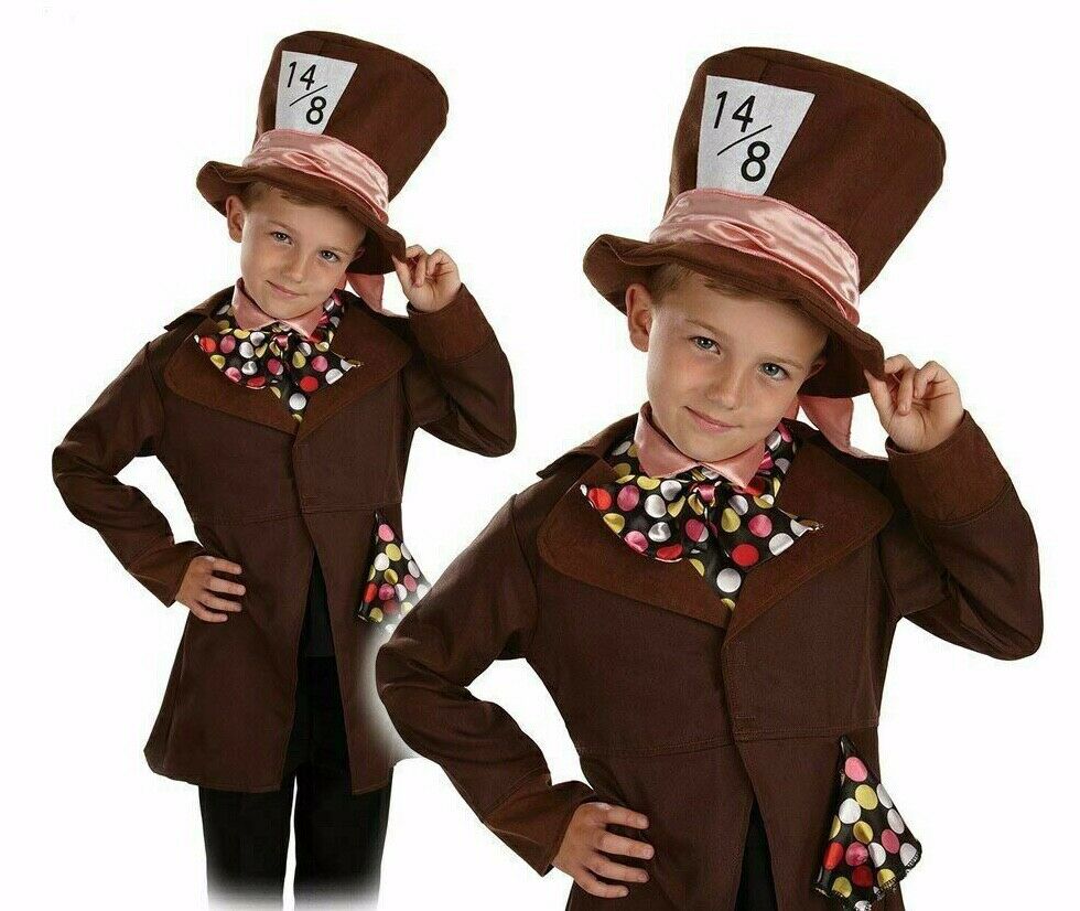 Little Hatter fun shack boys costume