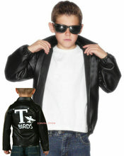 Load image into Gallery viewer, Boys Kids Child T-Bird Thunder Bird Grease Jacket Fancy Dress Costume
