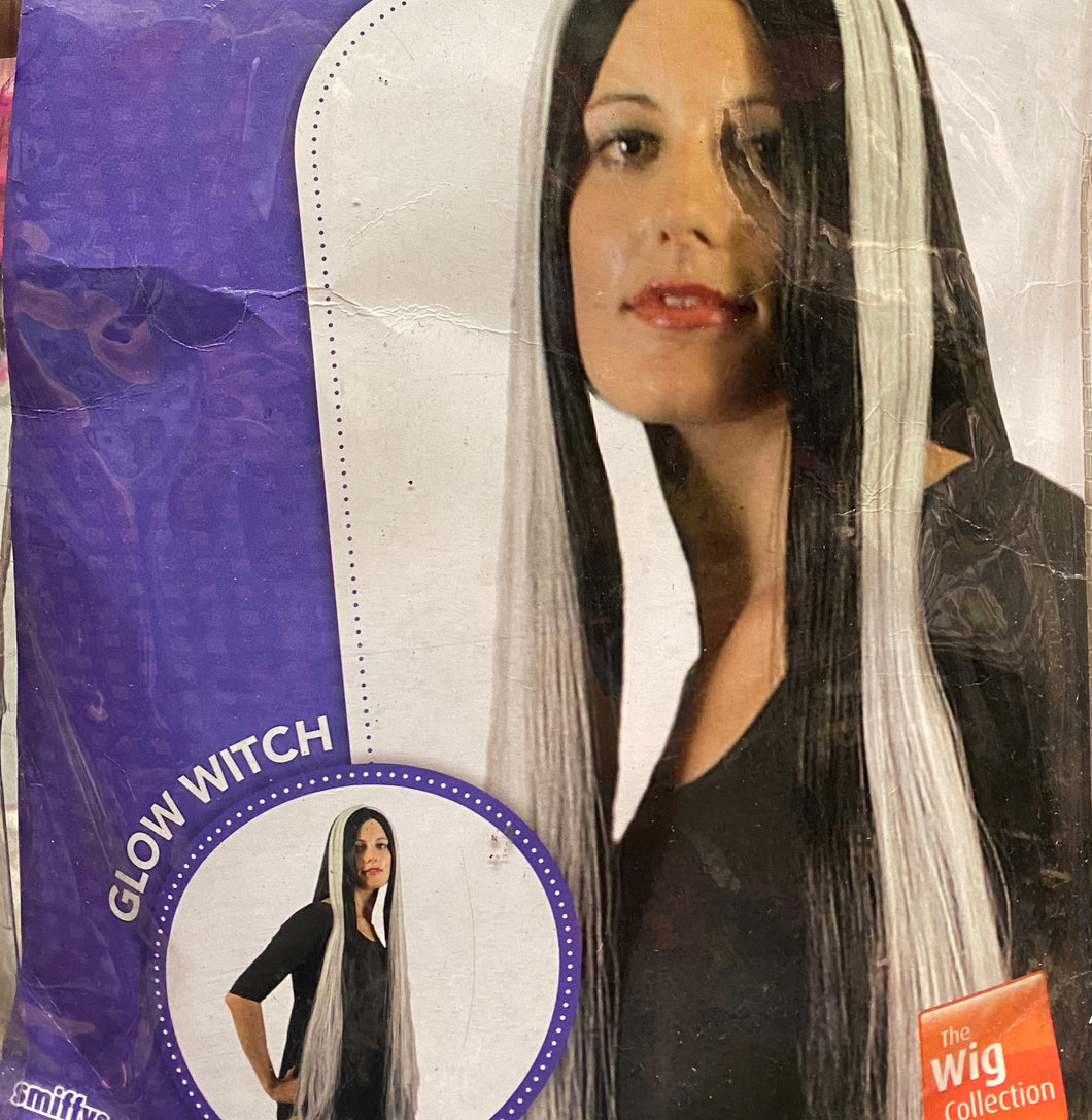 glow witch wicked wig