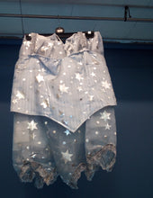 Load image into Gallery viewer, Handmade Adult Silver glitter Top and Skirt set
