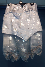 Load image into Gallery viewer, Handmade Adult Silver glitter Top and Skirt set
