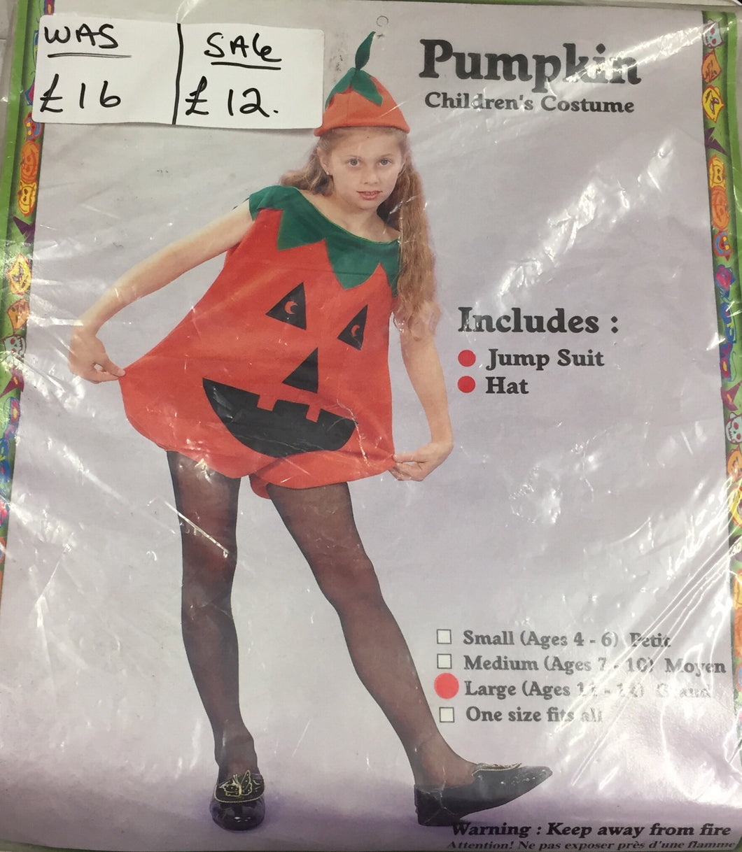 Pumpkin Children's Costume
